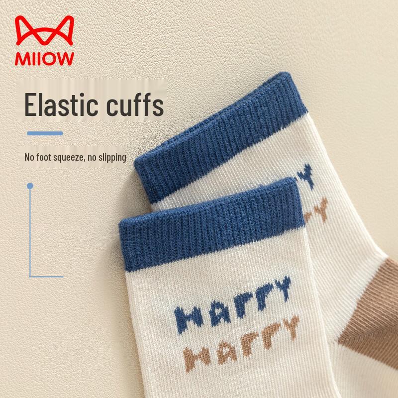 MaoRen Boys Anti-Pilling Breathable Mid-Calf Socks