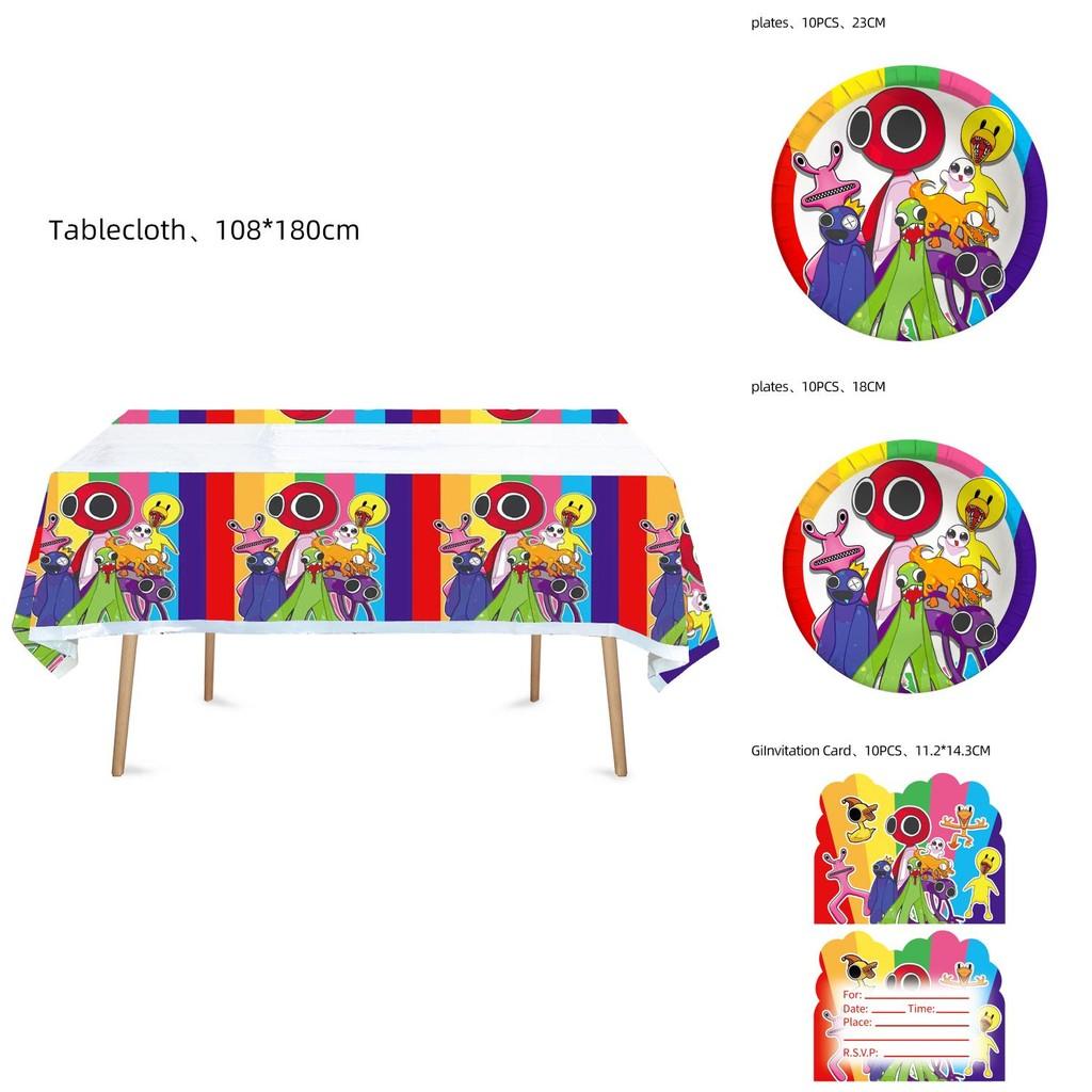 Premium Quality Roblox Rainbow Friends Party Decorations For Kids Parties