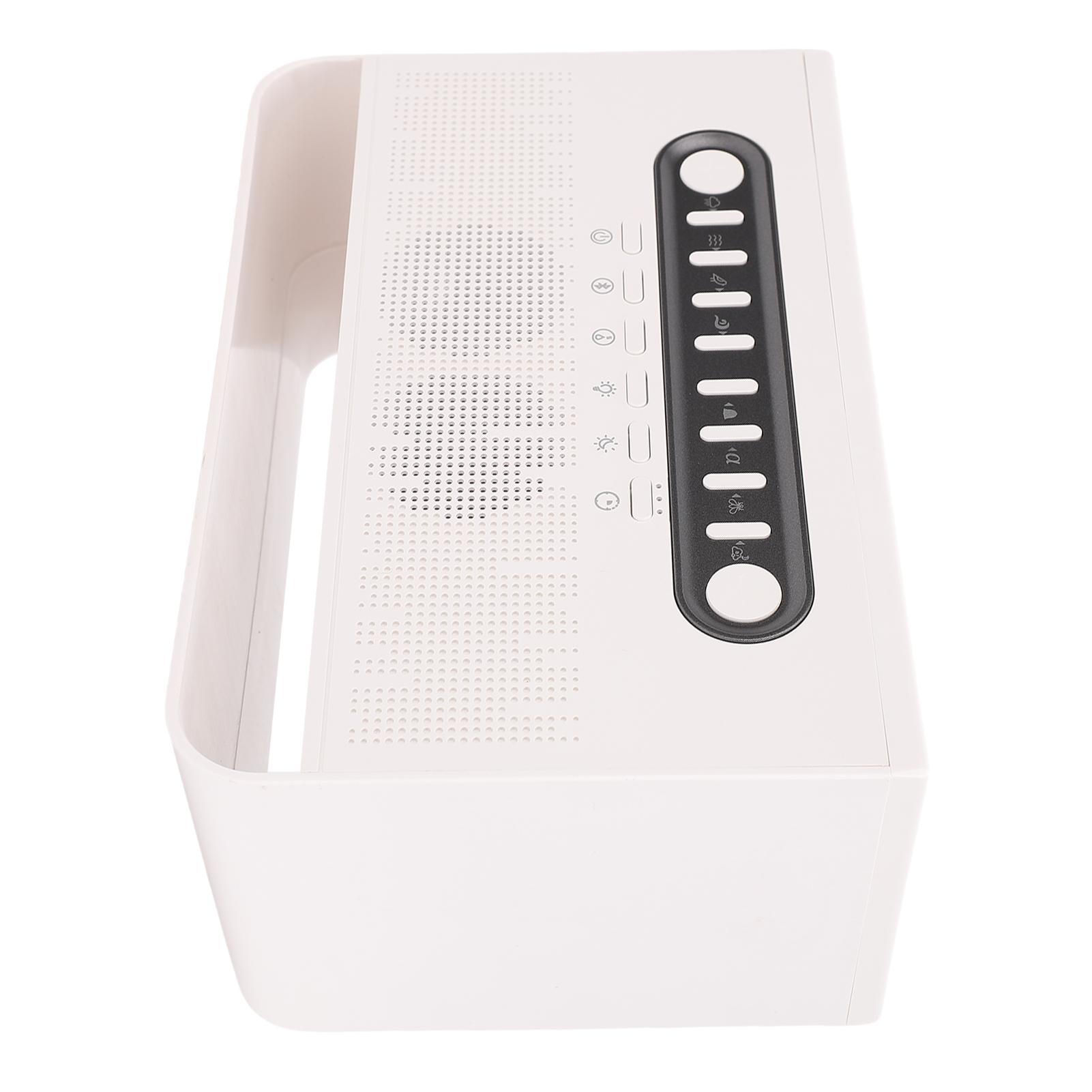 

7-цветный аромадиффузор для эфирных масел 200 мл Тихий увлажнитель воздуха Bluetooth-динамик Машина белого шума с таймером для