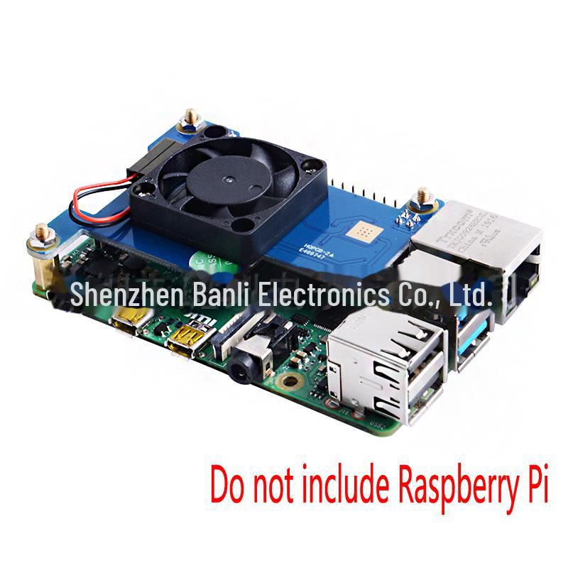 PoE Cooling Fan Power Module for Raspberry Pi 4B/3B+ Ethernet