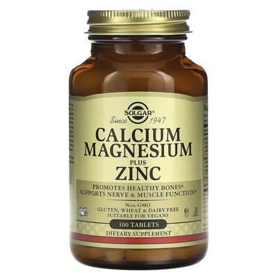 Calciu, Magneziu și Zinc, 100 de comprimate