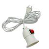 Suspension Type with 2.5 Wire Switch Lamp Holder E27 Screw Lantern Lamp Holder