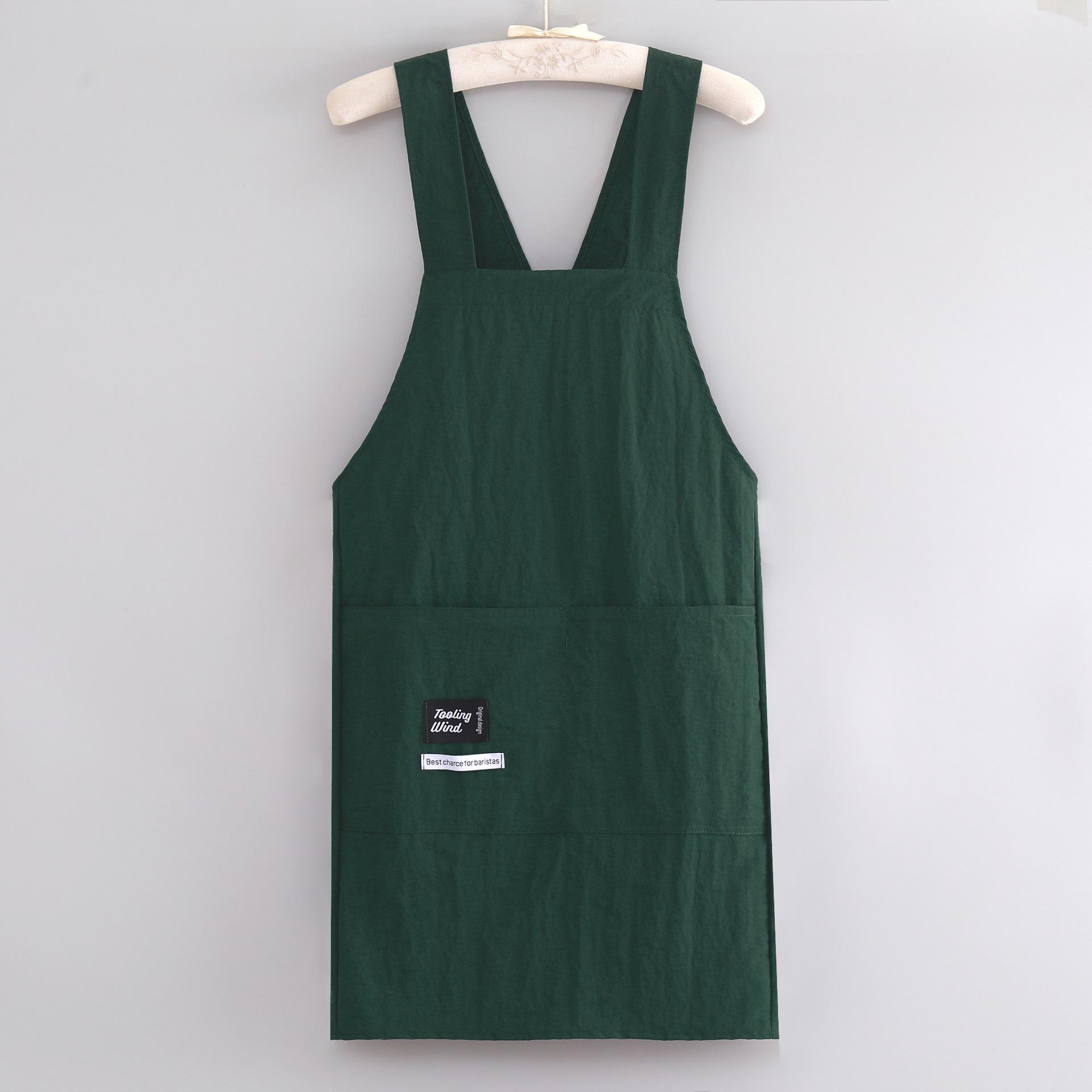Customized Water-Repellent Cooking Apron - Oil-Proof Waist Apron for Home, Kitchen, Milk Tea Shops, and Catering.