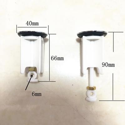 40mm Hochwertiger Abflussstopfen Boden Spülbeckenstopfen Universeller Spülbeckenstopfen Verstellbarer Spülbeckenstopfen Badezimmerstopfen