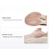 Tide 3 Comfortable Fabric Non-Slip Wear-Resistant Breathable Supportive Low-Top Running Shoes Women Running Shoes Pink Beige S18241-2