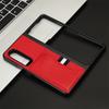 Suitable for Samsung Z FOLD7 phone case, Z fold 6/4/D5 card slot leather protective cover, Zfold3 phone case