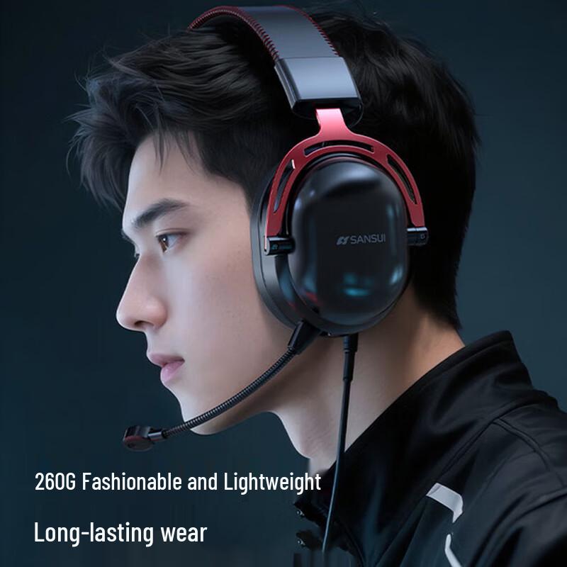 SANSUI DT15Pro 7.1 Wireless Gaming Headset