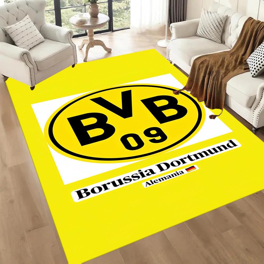 Borussia Dortmund Floor Mat Suitable For Outdoor Decorate Room Entryway Game Room Antislip Carpet Anime Office Decor