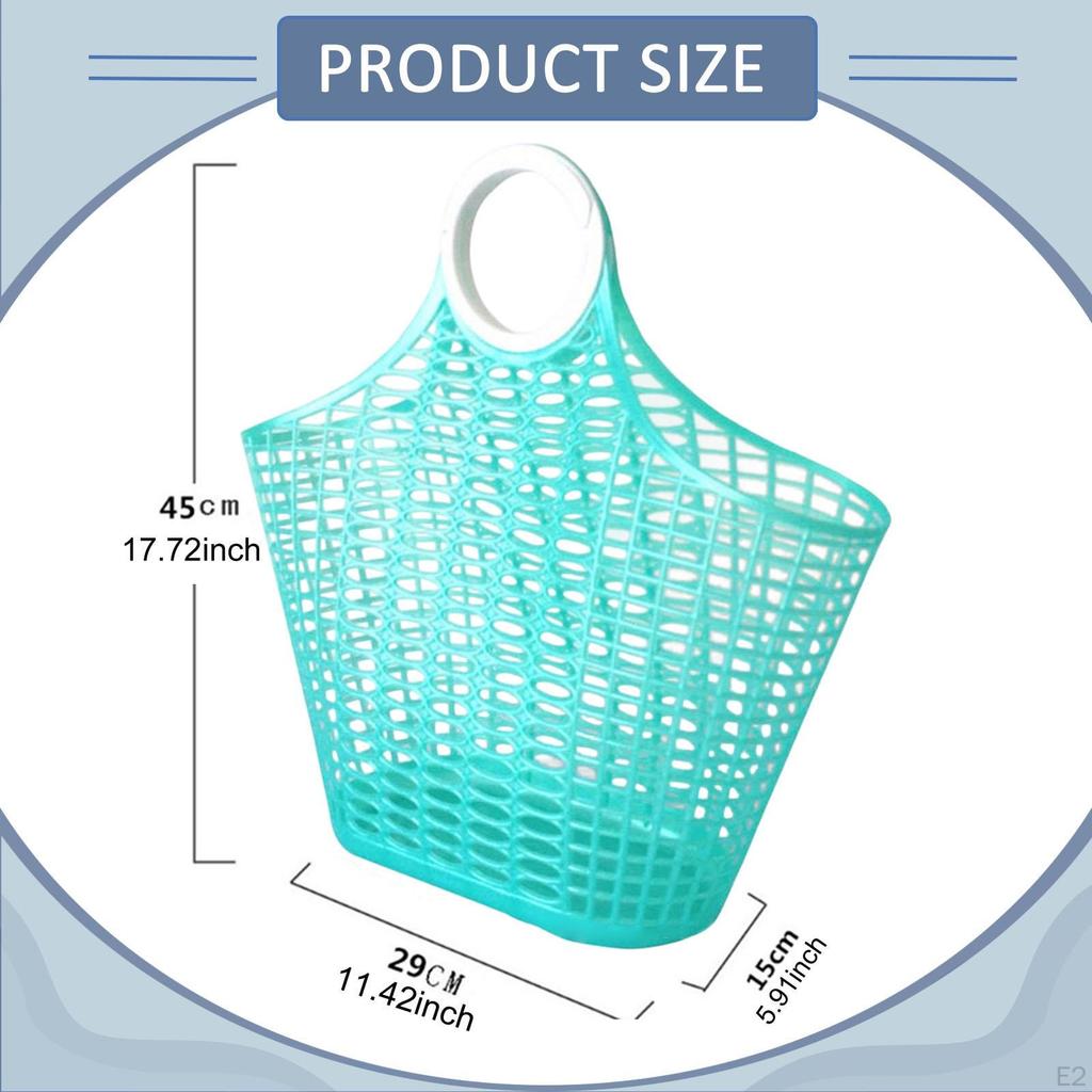 Picknickkorb, mit Tragegriffen, Belüftet, Einkaufstasche, Dusch-Organizer für die Küche,