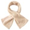 Camellia Knit Double Layer Cashmere Snood Scarf - Women's Short, Thick Neck Warmer