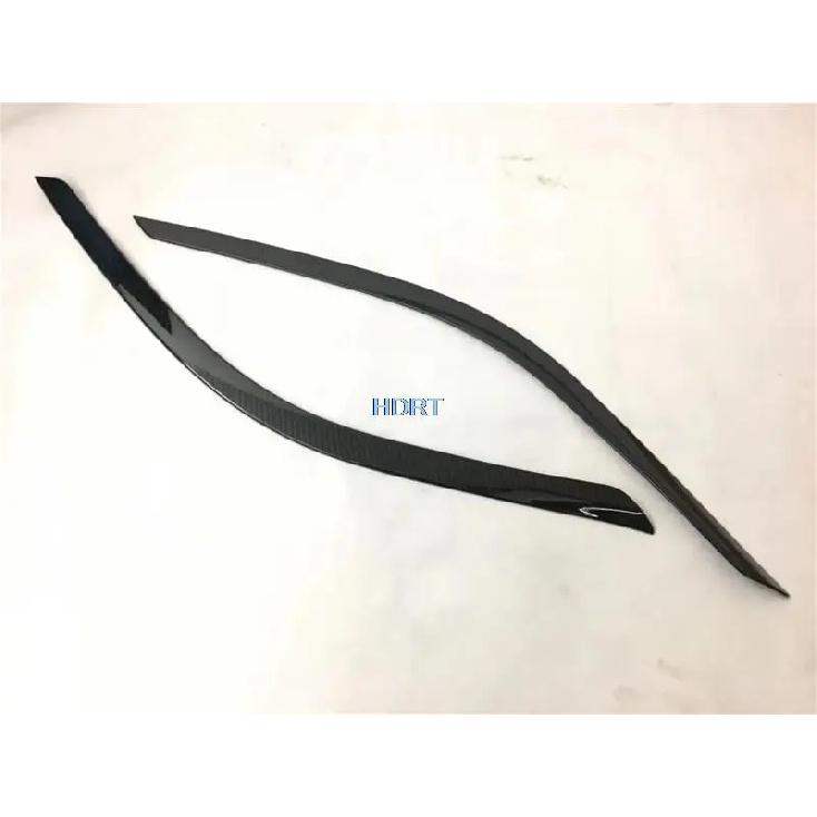 Front Headlight Eyebrow Cover Head Lamp Frame Trim Strip For Toyota CHR C-HR 2016- Car Styling Accessories Exterior Sticker