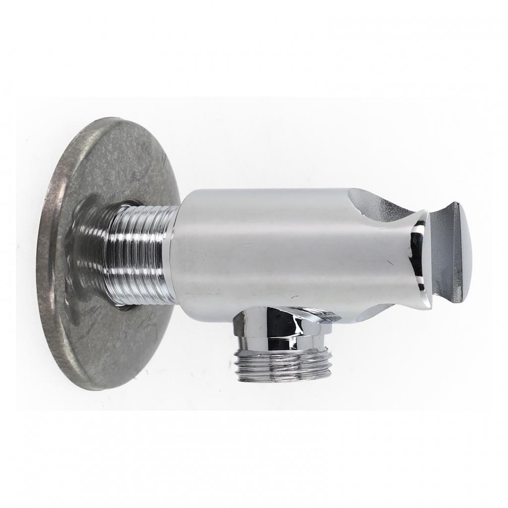 Wall Mounted Outlet Elbow Shower Hose Connector Head Holder Bracket Holder