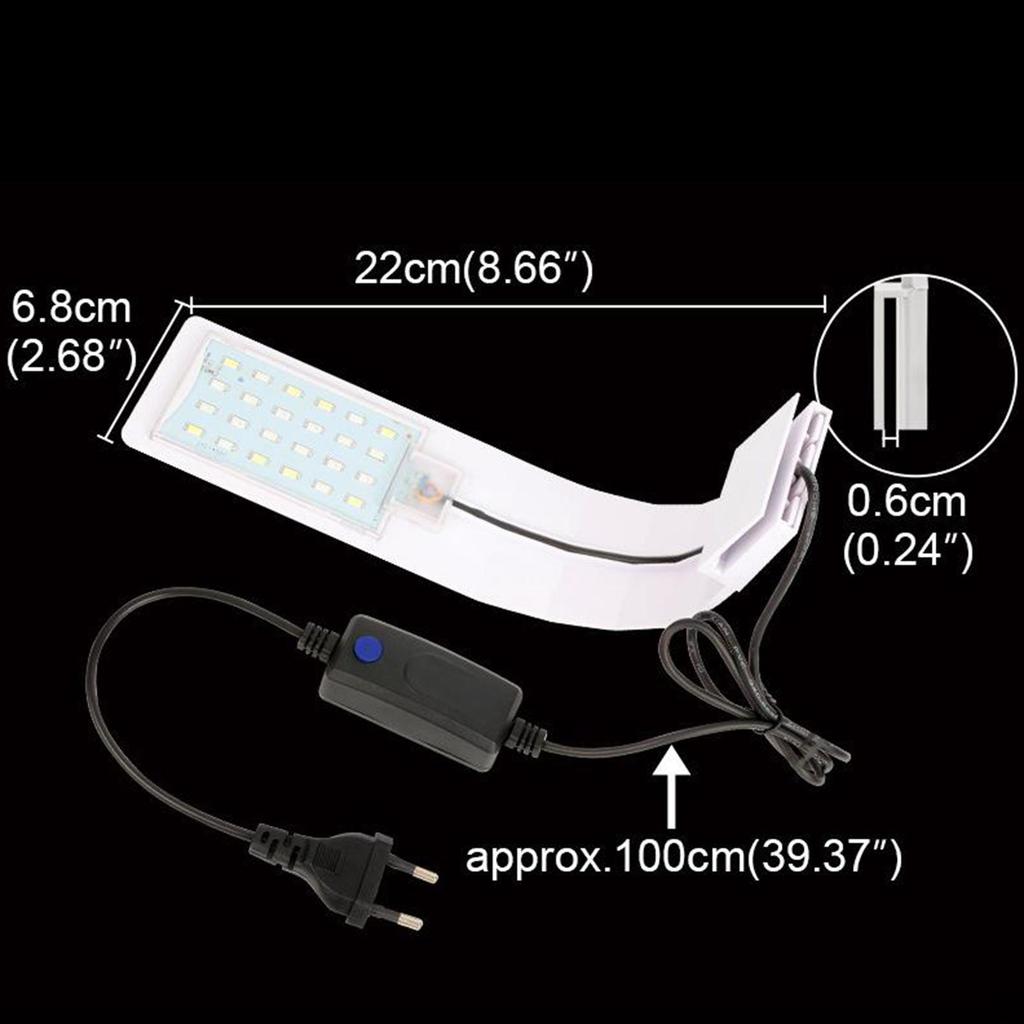 Design Lightweight Aquarium Clip Suitable for Creative Home Decoration Lighting