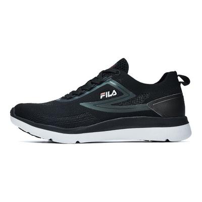 Atlétikai Szövet Alacsony Szárú Maraton Futócipő Női Sneaker Fekete A12W022107FRA