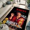 Tappeto Tappeto Movie 3D Printing Scarface Tony per Camera da Letto Soggiorno Casa Decorazione Divano, Tappetino Gioco Bambini Grande Decorazione Pavimento Regalo