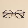 Ultra-light Korean Style Round Unisex Eyeglass Frames - Retro, Slimming, Fits Prescription Lenses, Style 2113