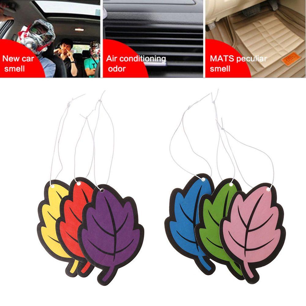 

6 шт. / Комплект Приятный Автоматический Висячий Блеск Бумага Ванильный Автомобильный Освежитель Воздуха Ароматизированный Аромат