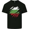 Torn Bulgaria Flag Bulgarian Day Football Unisexs Light Cotton TShirt