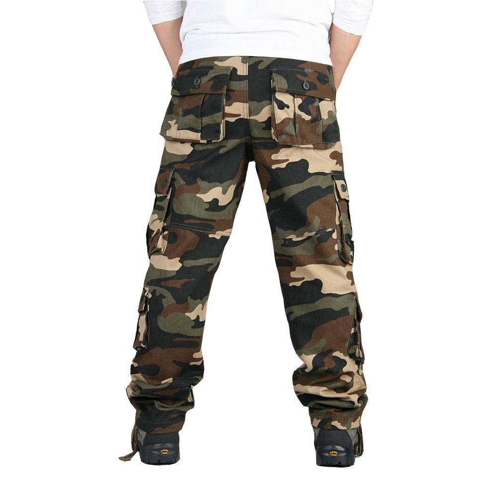 Camouflage Work Trousers Men's Trousers Outdoor Casual Trousers Men's Large Size Straight Men's Trousers Work Trousers