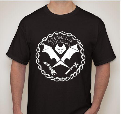 

AT Alternative Tentacles Thrash hardcore Punk rock band T shirt tee 4XL