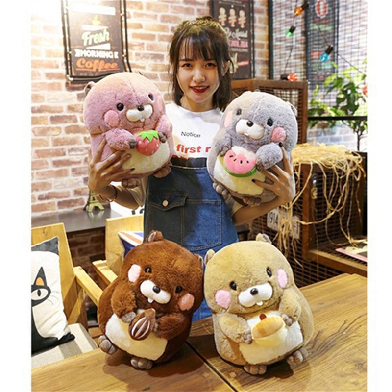 Cute Groundhog Plush Toy Soft And Huggable Stuffed Animal For Kids And Pets