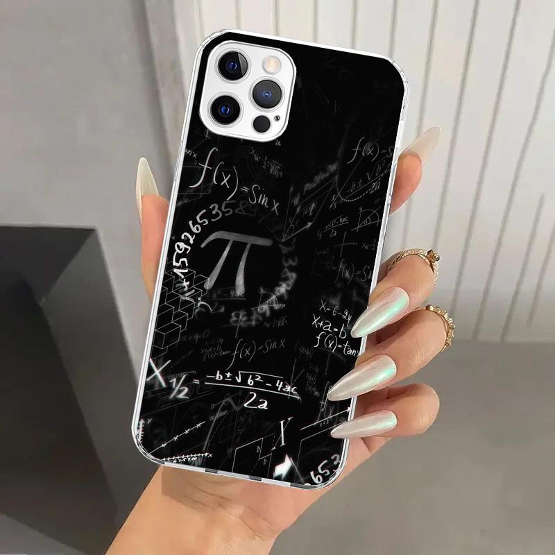 Physics Chemical Mathematics Phone Case for Iphone 17 Air 16 15 Plus 14 13 Mini 12 11 Pro Max 16E 7 8 SE 2020 Soft Funda Print S
