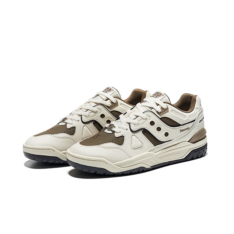 SAUCONY Cross 90 Casual Retro Cushioning Durable Support Low-Top Running Shoes Unisex Sneaker Beige S79035-32