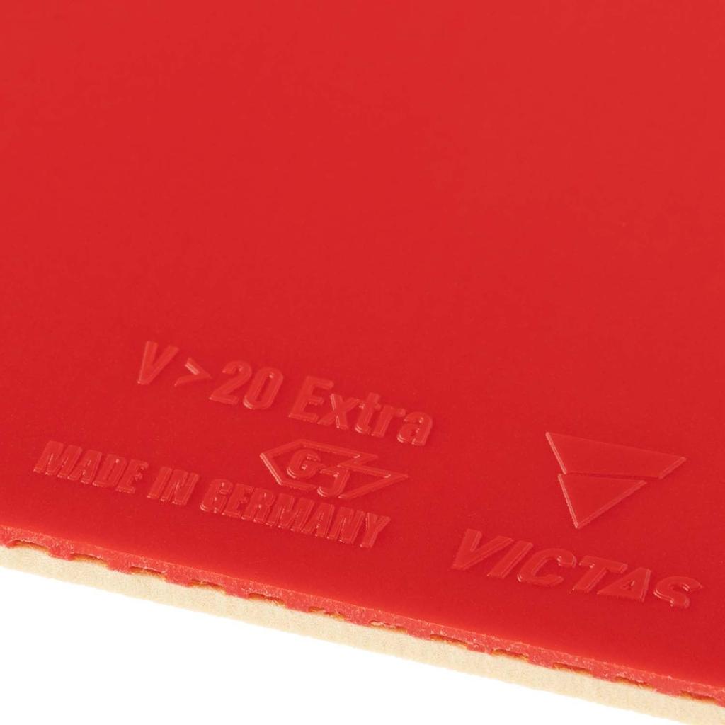 Victas Table Tennis Rubber Extra High Energy Tension Inverted Rubber Red MAX 200110 V>20