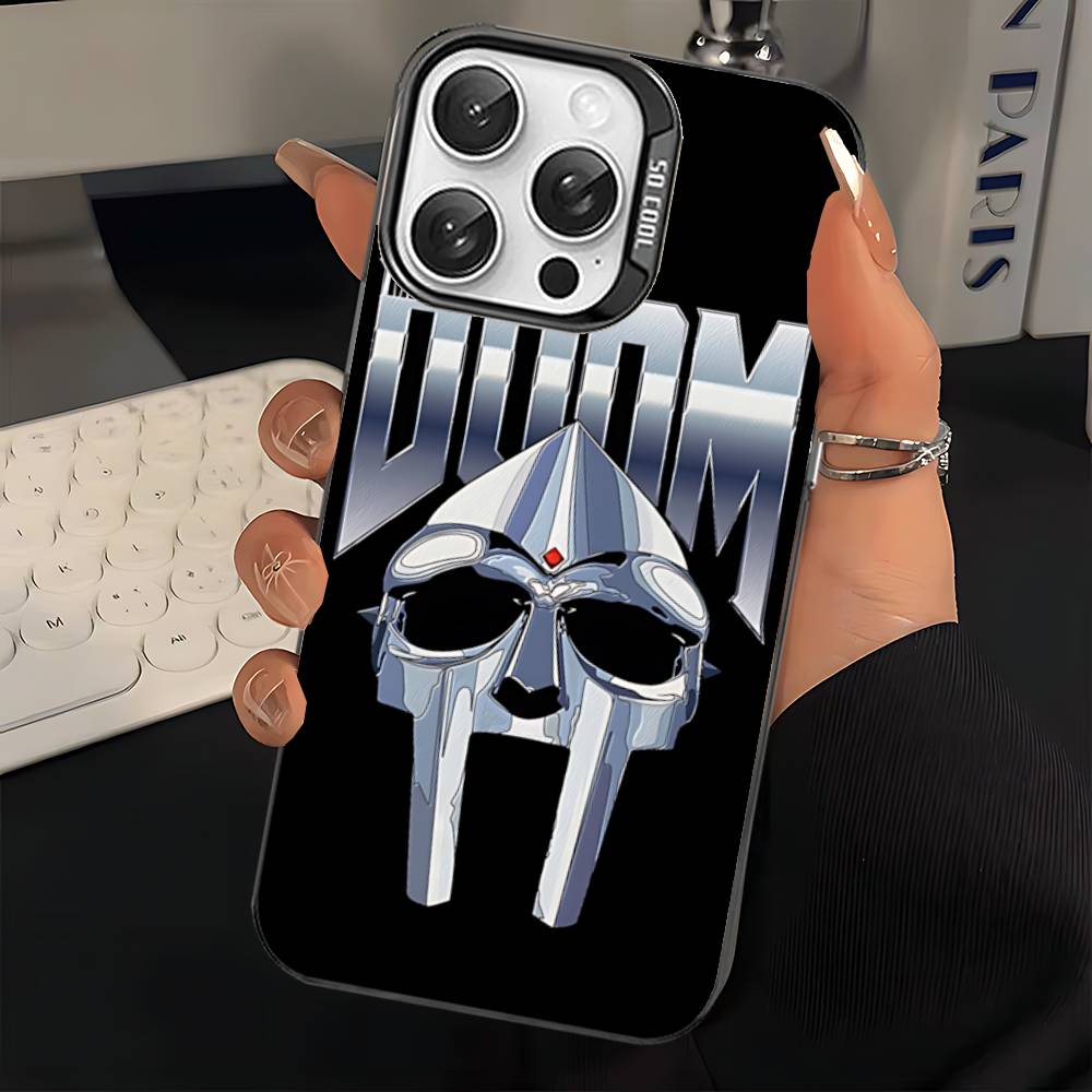 Underground Hip Hop M-MF-DOOM Phone Cases For IPhone 17 16 15 14 13 12 11 Plus Pro Max Colorful Case