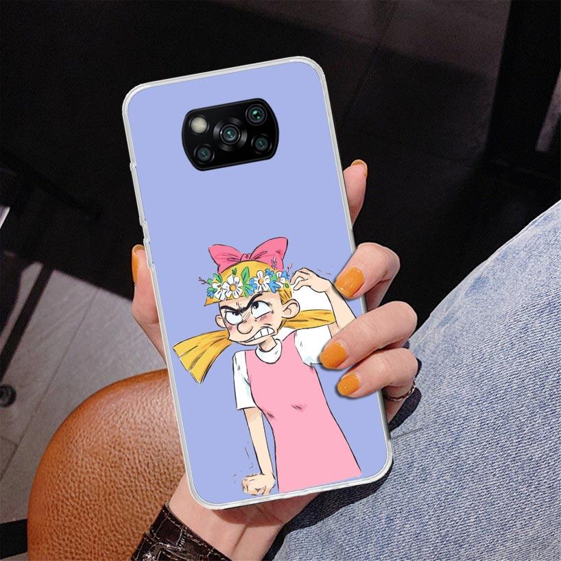Cartoon Hey Arnold Fondos Phnoe Case for Xiaomi Poco X5 X6 X7 Pro X4 Gt F7 Ultra M8 M7 Redmi 15C 15 13C 13 12C 12 Unique Cover C