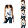 Elegant Women's Fashion Off Shoulder Tops With Spaghetti Strap And Floral Print
