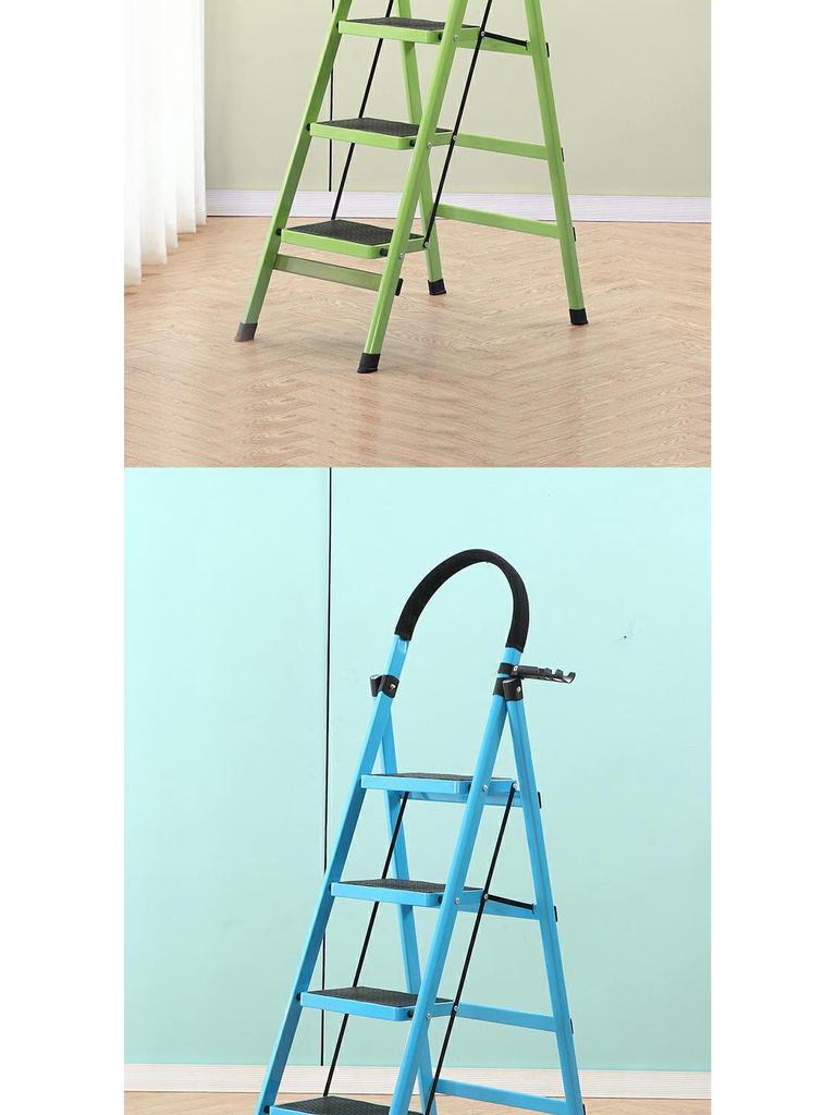 Portable Multi-Functional A-Frame Folding Ladder for Home and Engineering Use