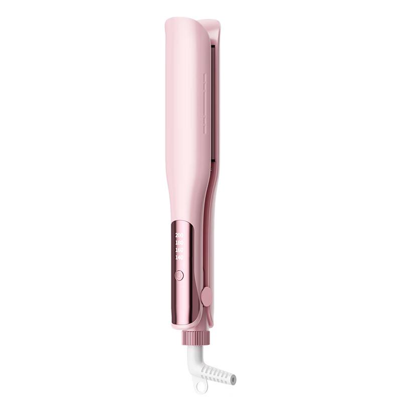 OLOEY Portable Negative Ion 2-in-1 Hair Straightener & Curler