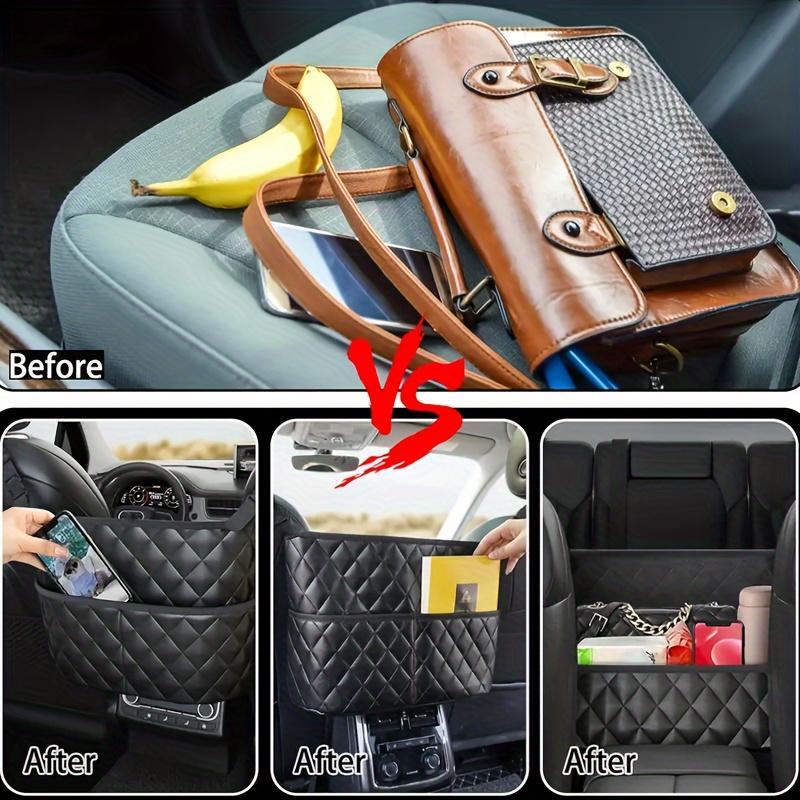 [Car Storage Organizer] Car Seat Organizer with Wallet and Extra Back Pocket | Perfect for Car Storage and Organization