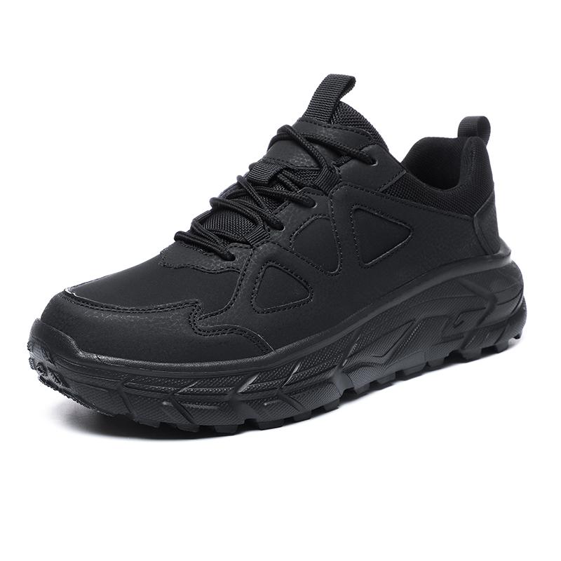 Fashion Hiking Men Sneakers Thick Soled Casual Shoes Men Cushioning Sports Shoes Outdoor Waterproof Walking Shoes Plus Size 39-48