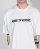 MONSTER REPUBLIC Monster Basic Logo Black T-Shirt White