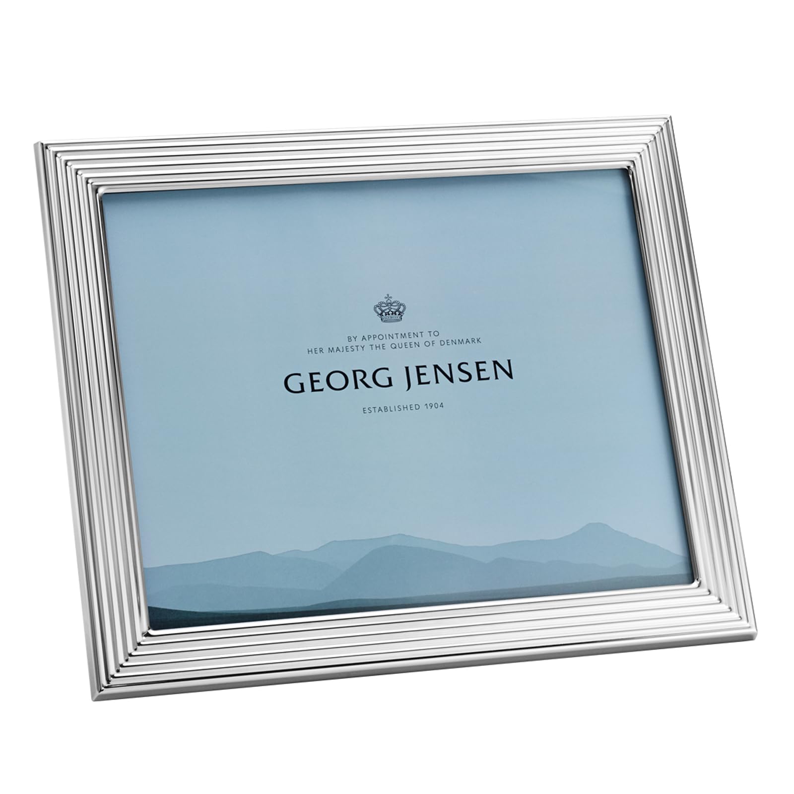 

Georg Jensen BERNADOTTE Large Picture Frame, Silver, 25cm Wide x 20cm High, 10020473