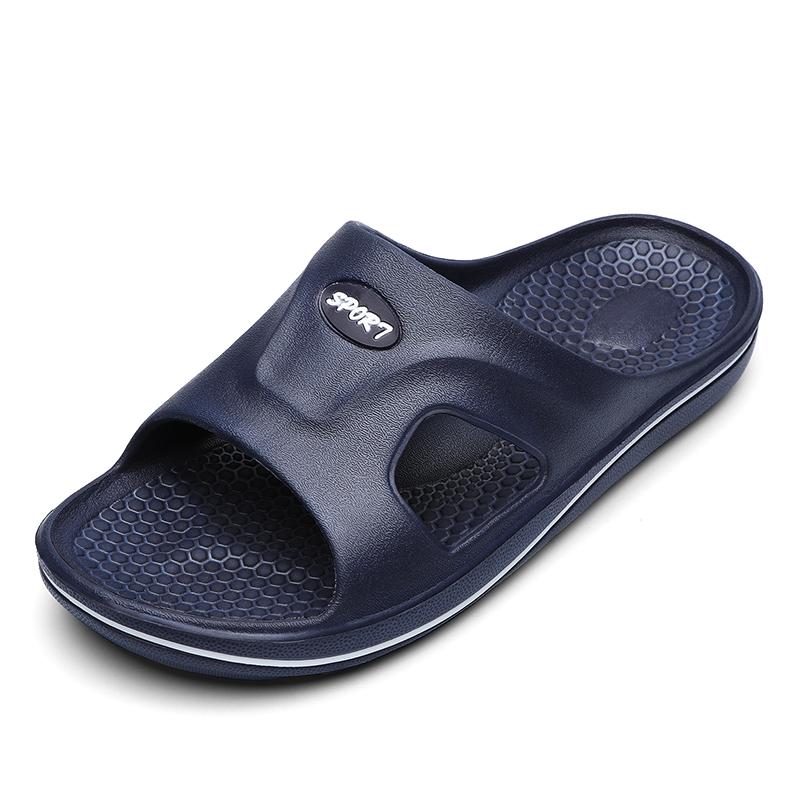 Fashion Fashion Men's Women's Sandals Anti-Slip Wear-Resistant EVA Thick Sole Comfortable Home Slippers Bathroom Bath Flip-Flops
