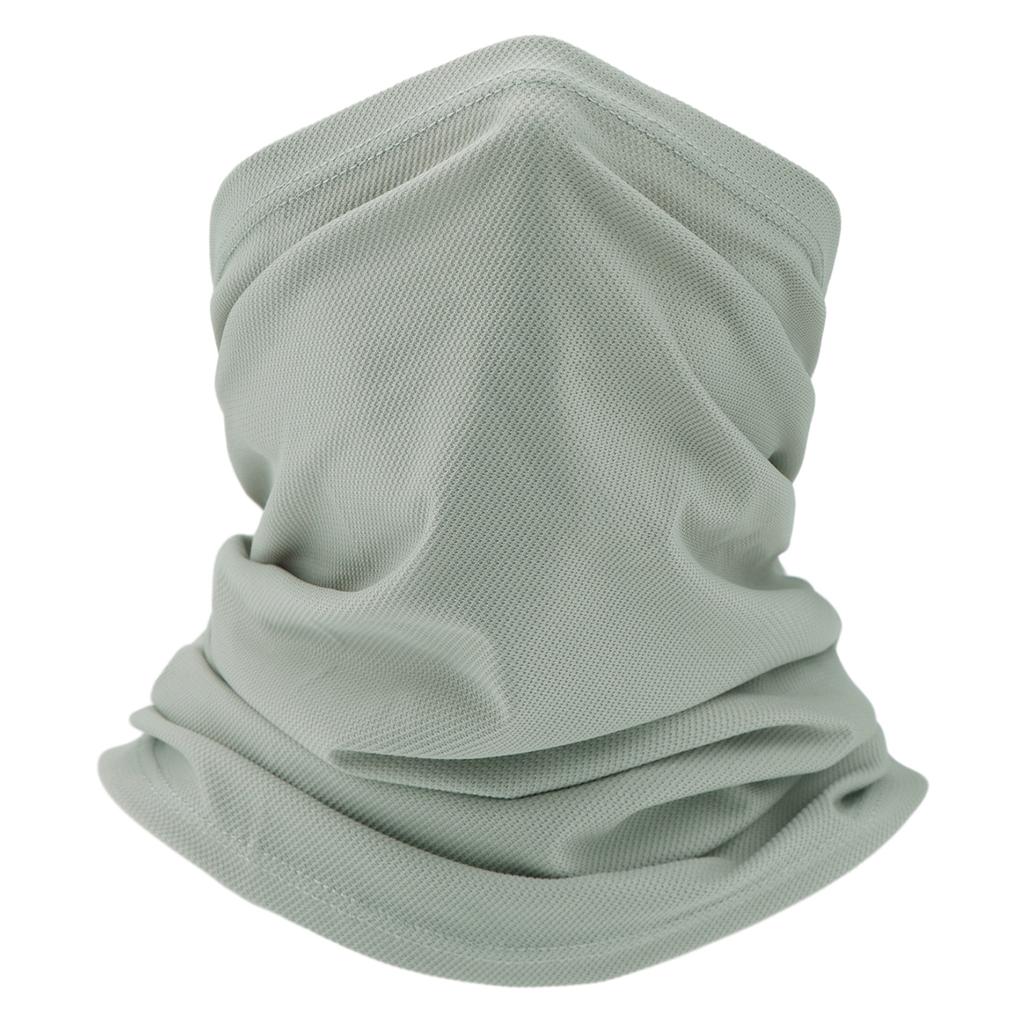 UV Protection Ice Silk Mask Breathable Quick Dry Cycling Face Cover Neck Wrap Running Hiking Elastic Ear Bandana Face Scarf