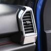 Chrome Inner Dash Side Conditioning Vent Outlet AC Cover Trim For Ford F150 15+