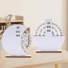 DIY Creative Wooden Perpetual Calendar Desktop Family Handmade Table Decoration Ornament