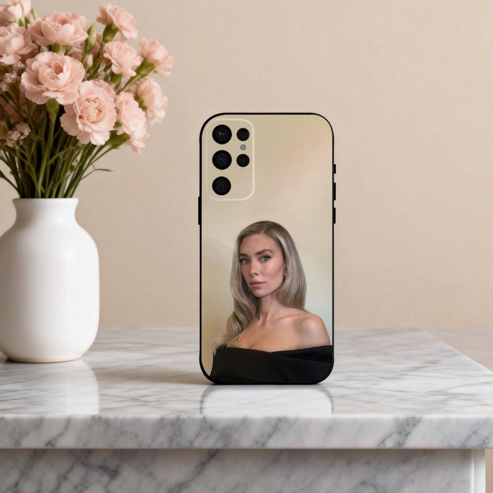 

COOL V-Vanessa K-Kirby Actress Phone Case For Samsung S25,S24,S21,S22,S23,S30,Ultra,S20,Plus,Others Soft Black Cover Samsung S25Plus