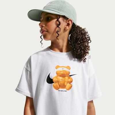 Nike Kids T Shirts Crew Neck Moderate S