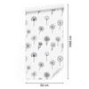 Dandelions wallpaper with meadow flowers for living room and bedroom 50x1000