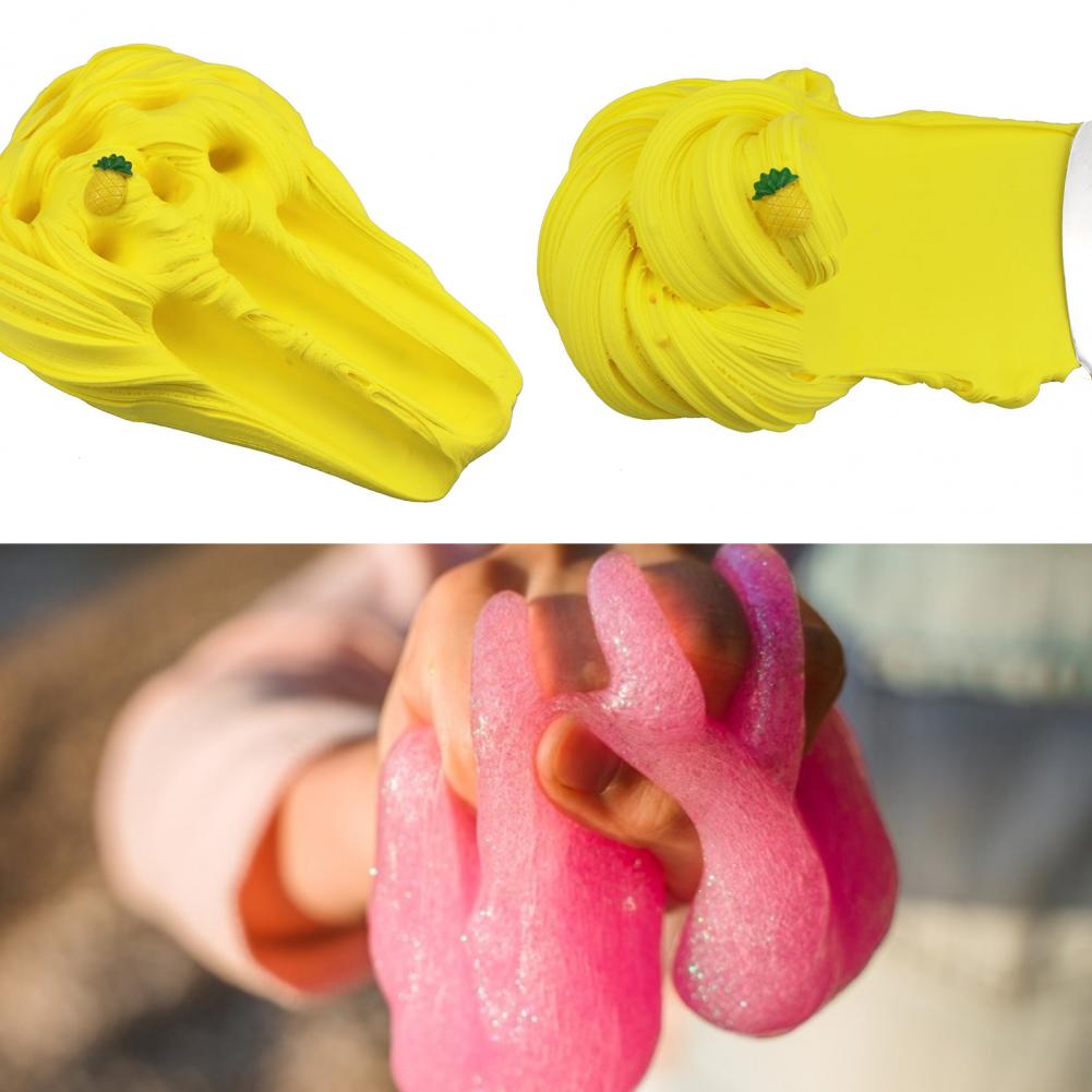 70ml 12 Color Butter Slime, Soft Fluffy Polymer Putty, Pressure Relief, Festive Decor for Holiday & Party Celebration