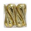 4Pcs Water Drop Ball Christmas Tree Pendants Special-shaped Xmas Tree Pendant  Home Decoration