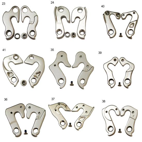 Derailleur Hanger Rust-proof Aluminum  Alloy Rear Derailleur Hanger for Bicycle