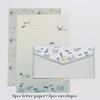 9pcs Cute Envelopes Set Kawaii Letter Pads DIY Postcard Wedding Invitation Card Paper Cover Korean Stationery Office Supplies