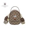 Kiki Bear 2026 Women's Embroidered Bear Crossbody Handbag