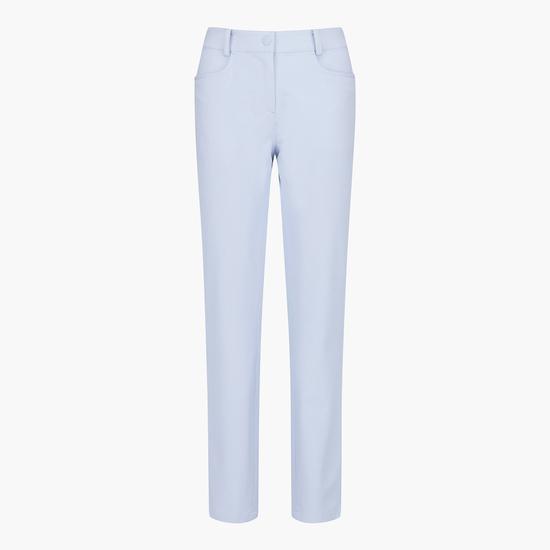 LECOQ GOLF Women'S Back Waist Textured Slim Straight Pants (Gp122Lpt31)